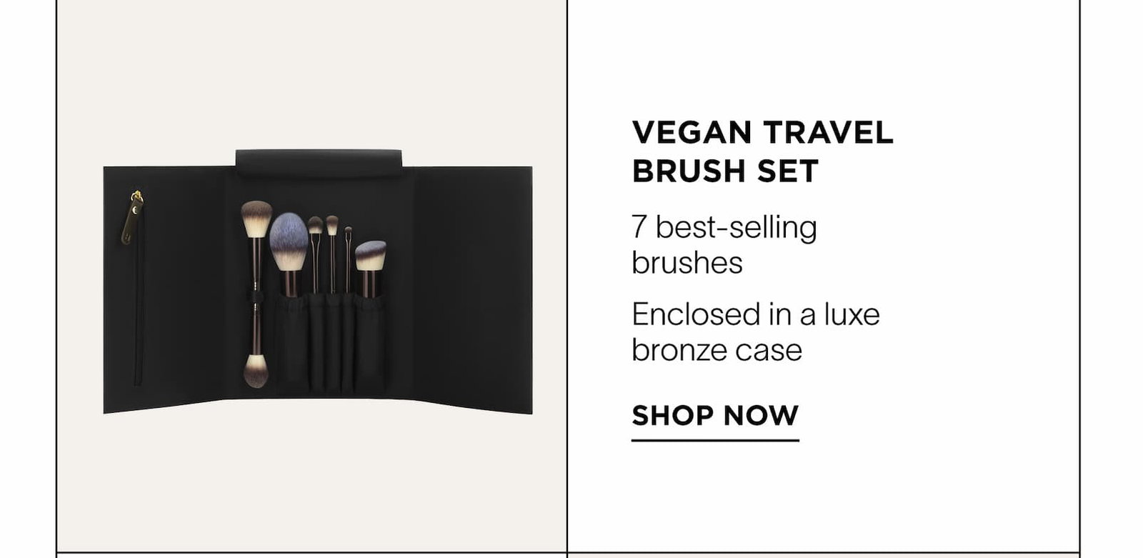 Vegan Travel Brush Set