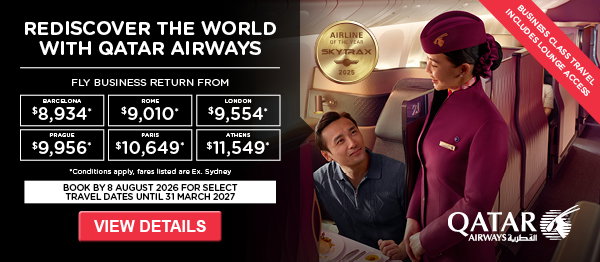 Rediscover the world with Qatar Airways