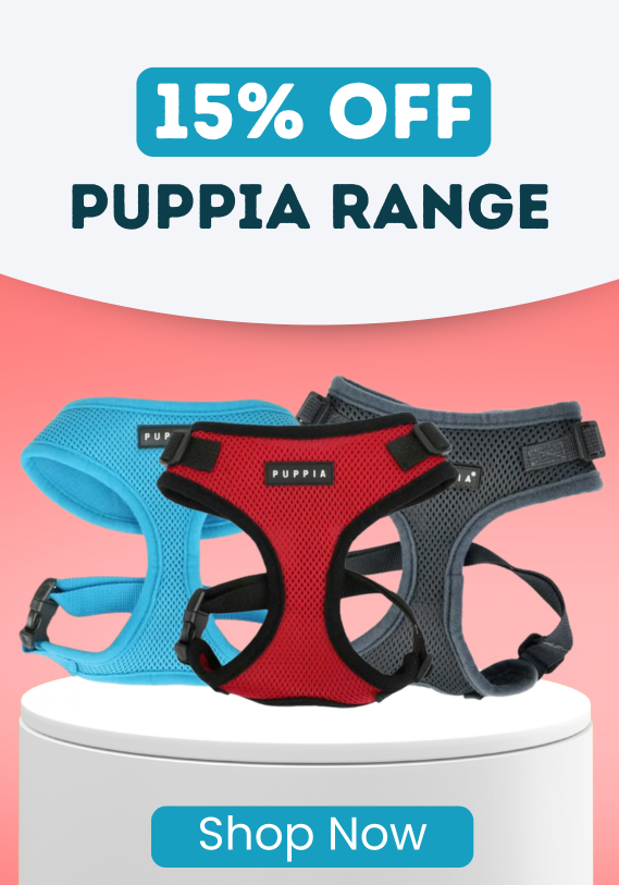 15% OFF Puppia Range