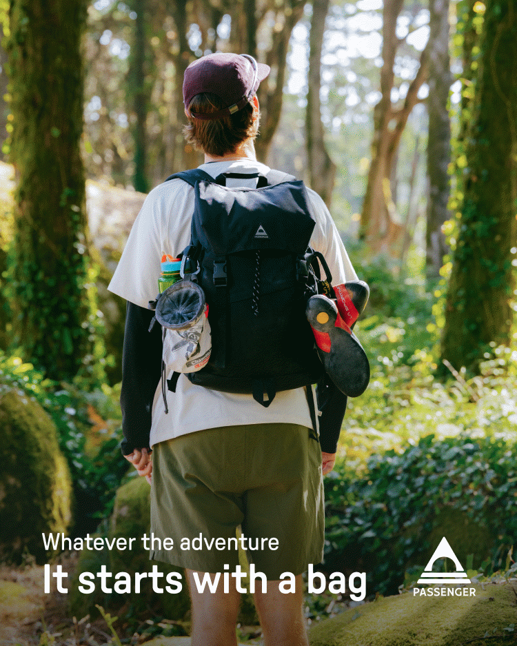 Whatever the adventure, it starts with a bag