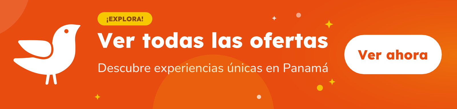 Ver todas las ofertas — Descubre experiencias únicas en Panamá