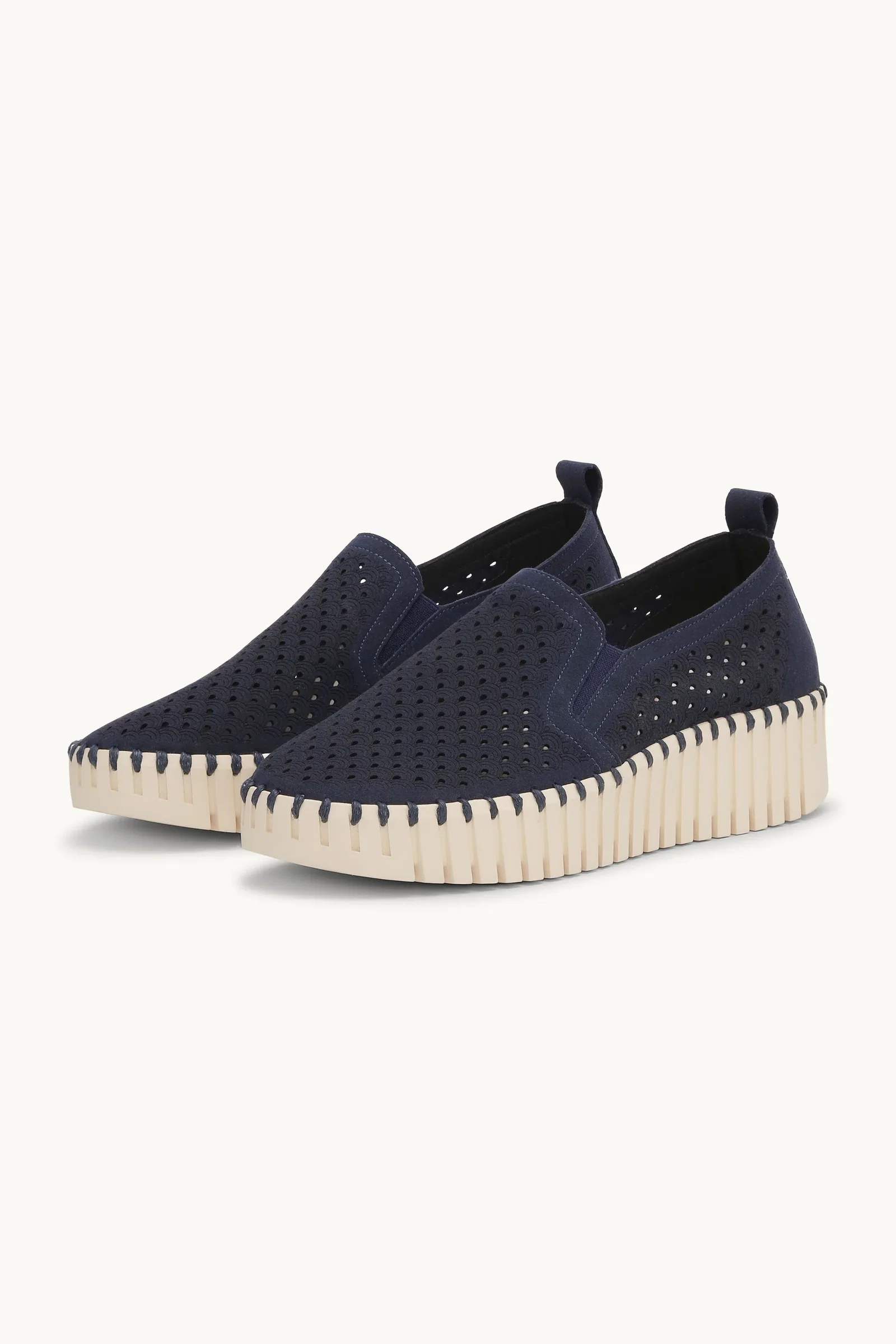 Image of Tulip Slip-On - Dark Indigo Pearled Ivory