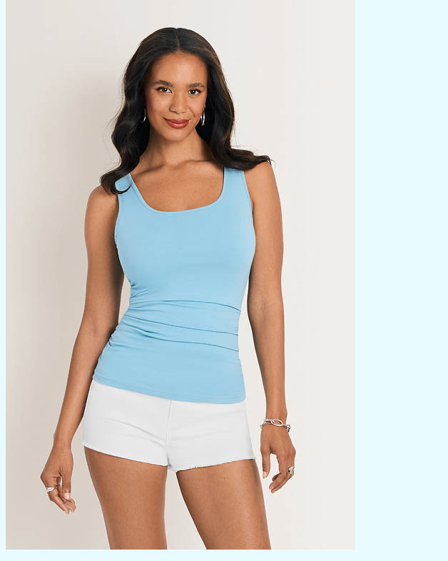 Square Neck Tank Top