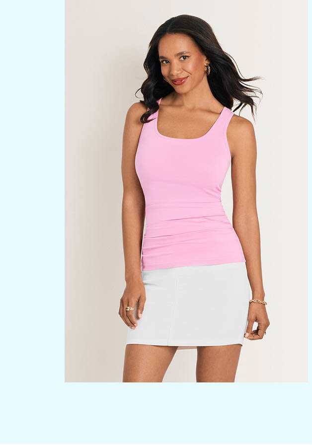 Square Neck Tank Top