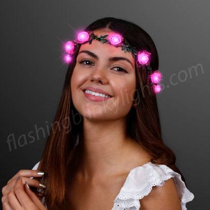 Rosebud LED Flower Crown
