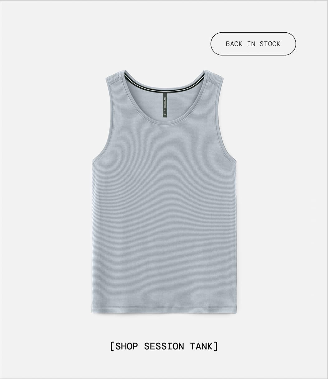 Shop Mineral Grey Session Running Tank