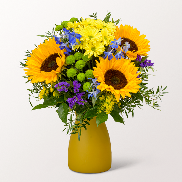 Sommerlicher Blumenstrauß Sommerflirt mit 2 Gratis-Geschenken für 40,99 €