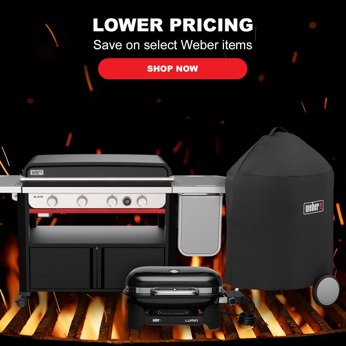 LOWER PRICING | Save on select Weber items | Shop Now