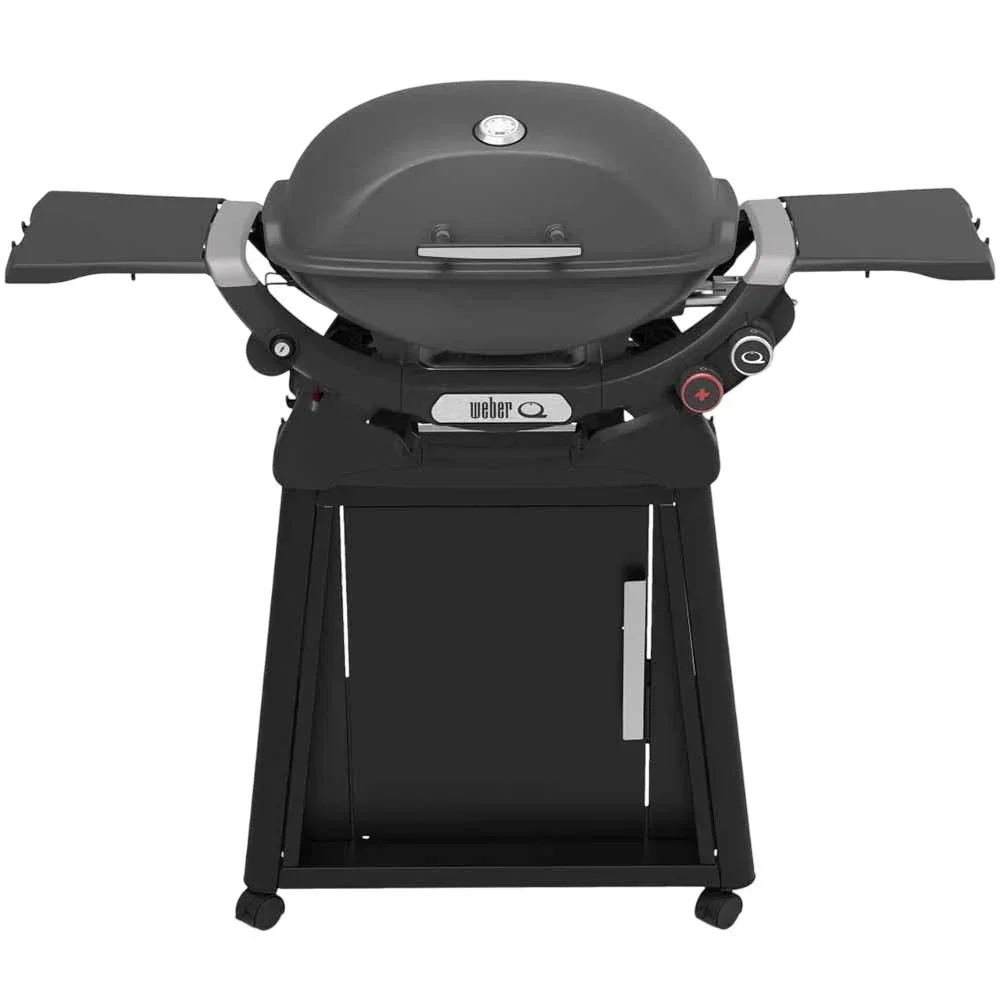 Weber Q2800N+ Gas Grill with Stand Bundle