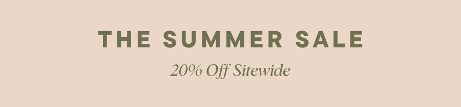 Summer Sale — 20% off sitewide