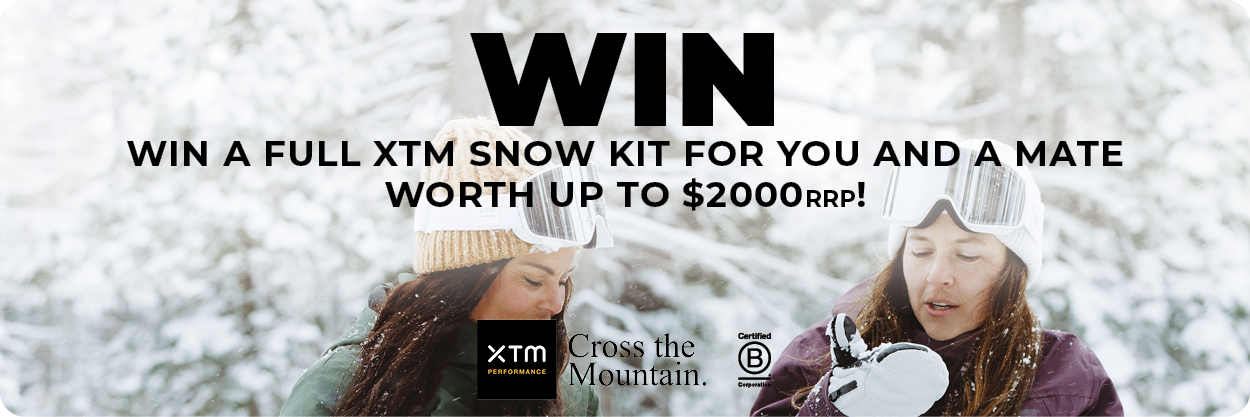 Win a full XTM snow kit for You & a Mate Worth $2000RRP