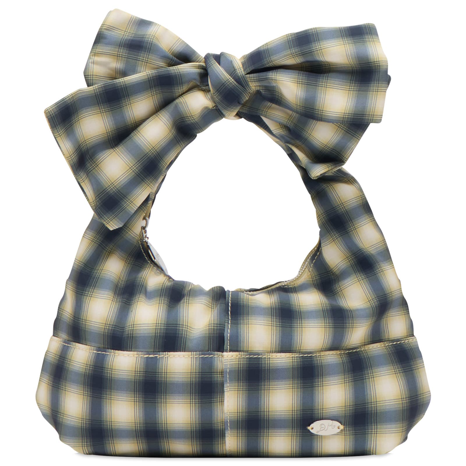 Damson Madder Roo Check Tie Bag