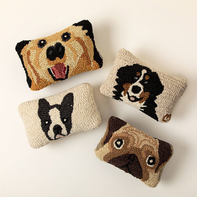 Dog Face Pillow