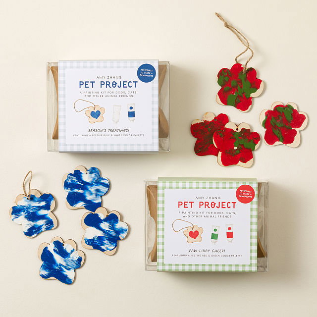 Pawcasso Ornament Painting Kit for Pets Set of 4
