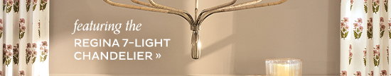 Featuring the Regina 7-Light Chandelier