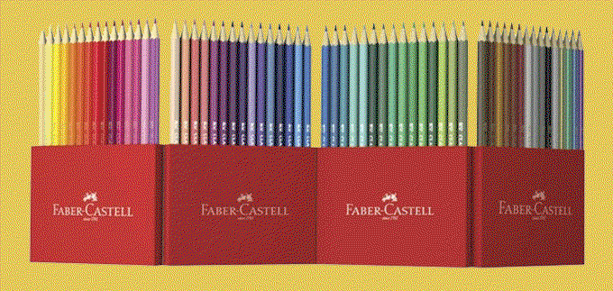 Crayon de couleur Château accordéon - 60 pcs - Faber-Castell