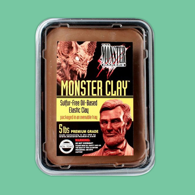 Pâte à modeler Monster Clay Premium 2,05 kg - Médium - The Monster Makers