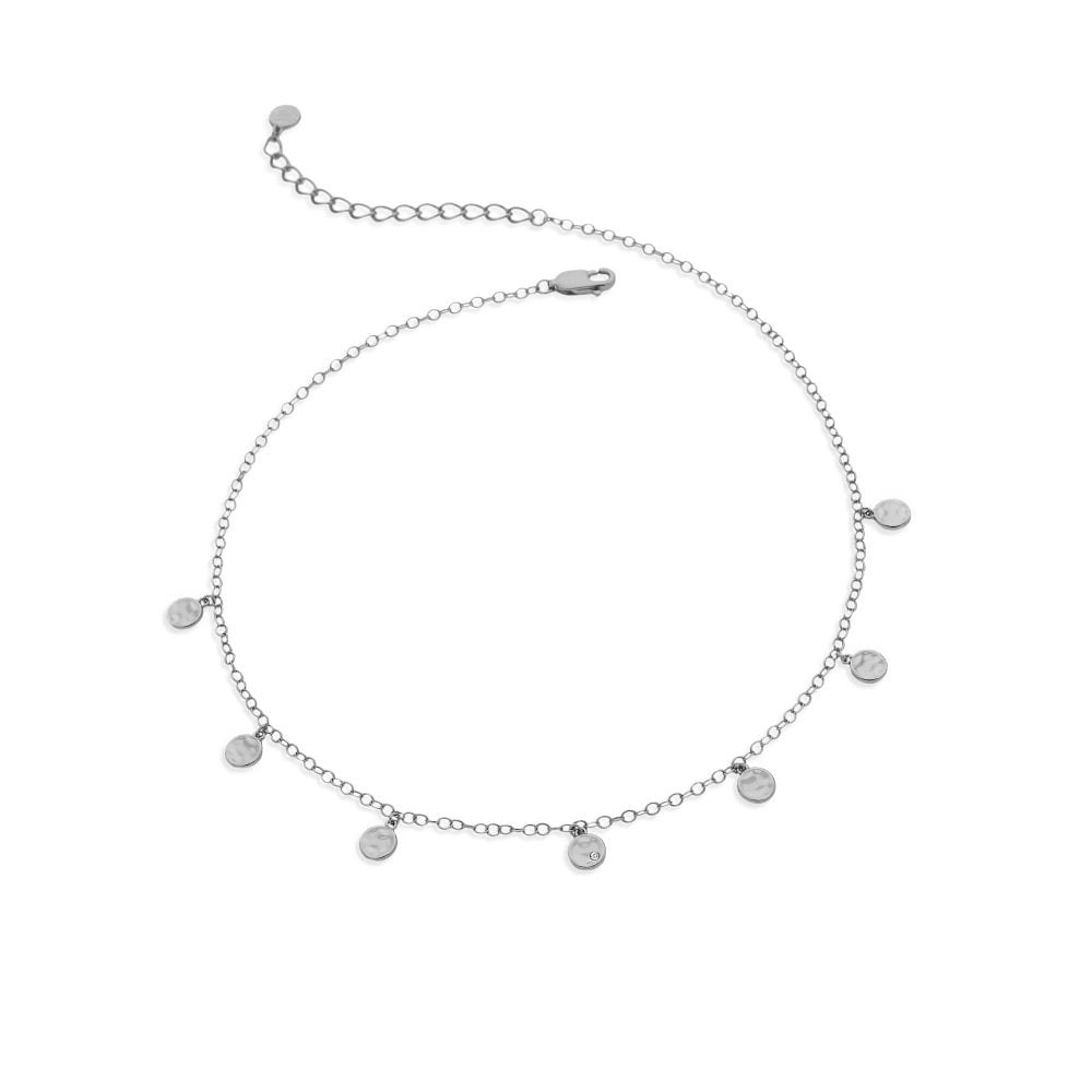 Image of HD X Golden Edit Lunar Choker - Silver