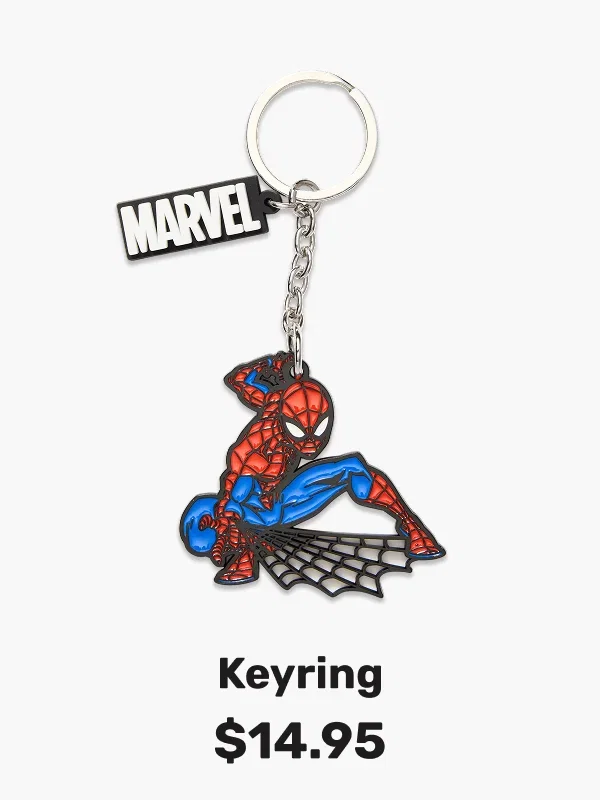 Spiderman Lanyard Wallet / Spiderman Keyring