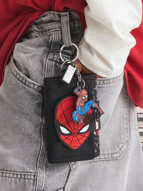 Spiderman Wallet + Keychain