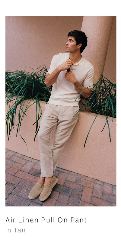 Air Linen Pull on Pant
