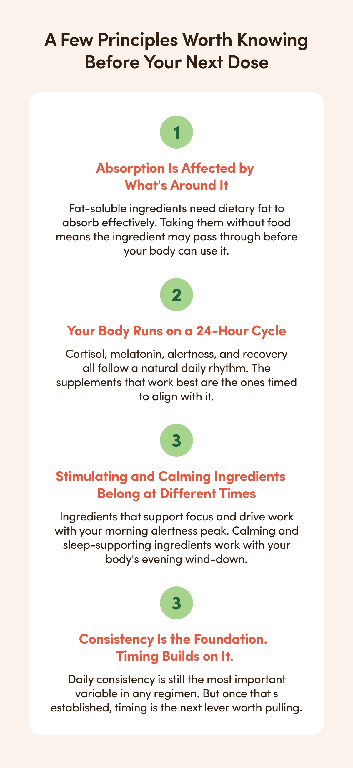 A Few Principles Worth Knowing Before Your Next Dose