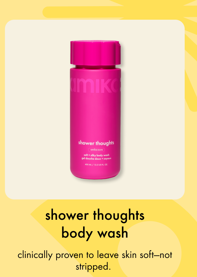 shower thoughts body wash