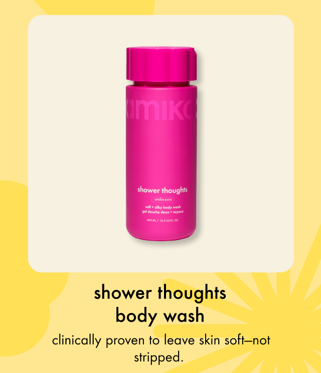 shower thoughts body wash
