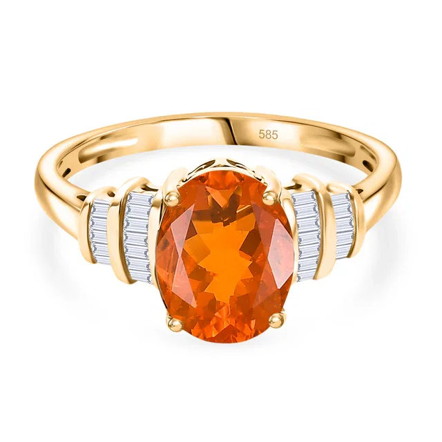 Feueropal Ring