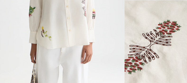 Embroidered Girlfriend Shirt