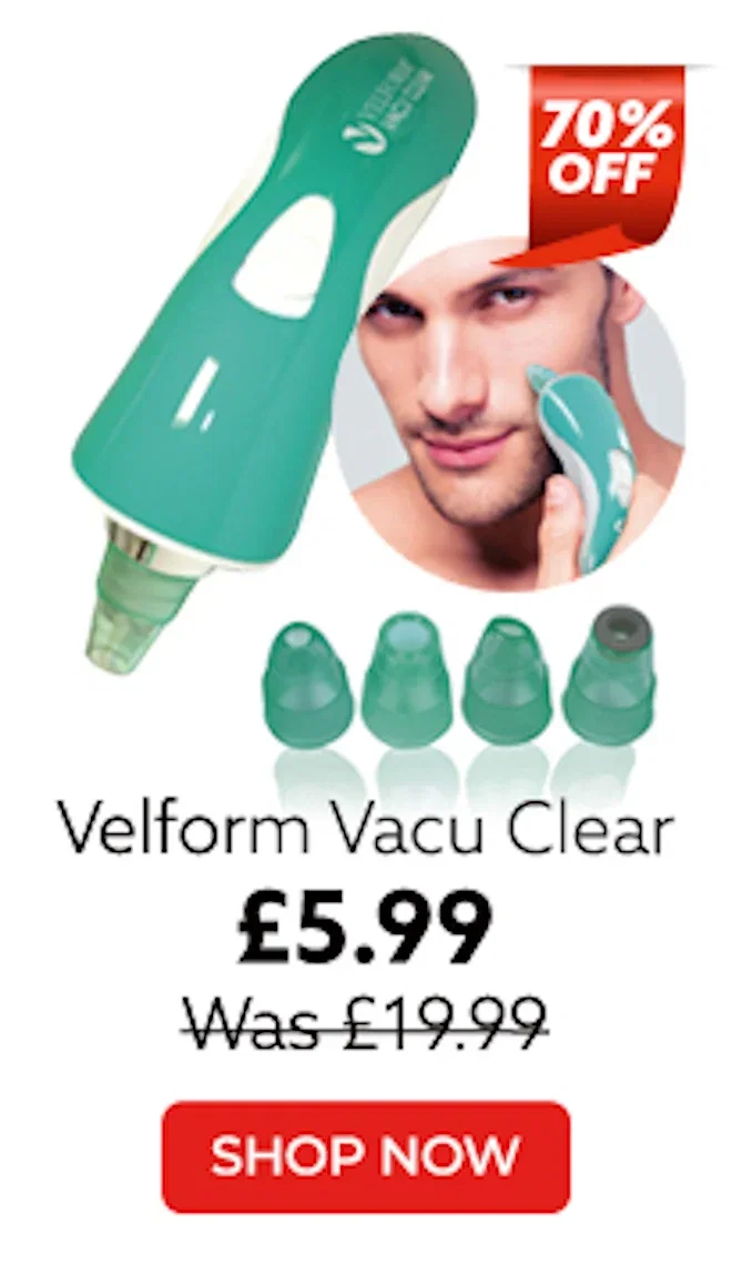 Velform Vacu Clear Facial Pore Cleanser Vacuum