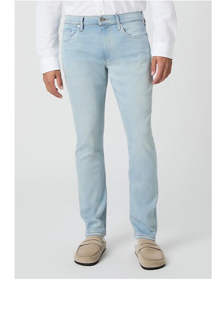 Transcend Federal 30" Slim Straight Jean in Bradner