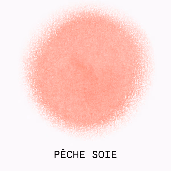 Shade swatch of Pêche Soie