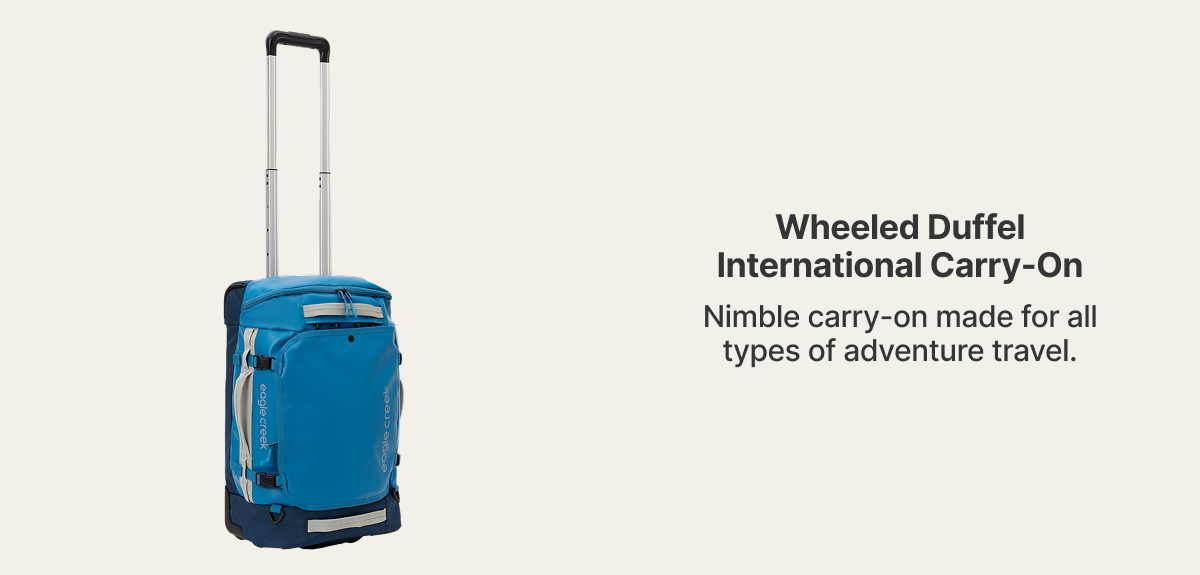 Cargo Hauler Wheeled Duffel International Carry On