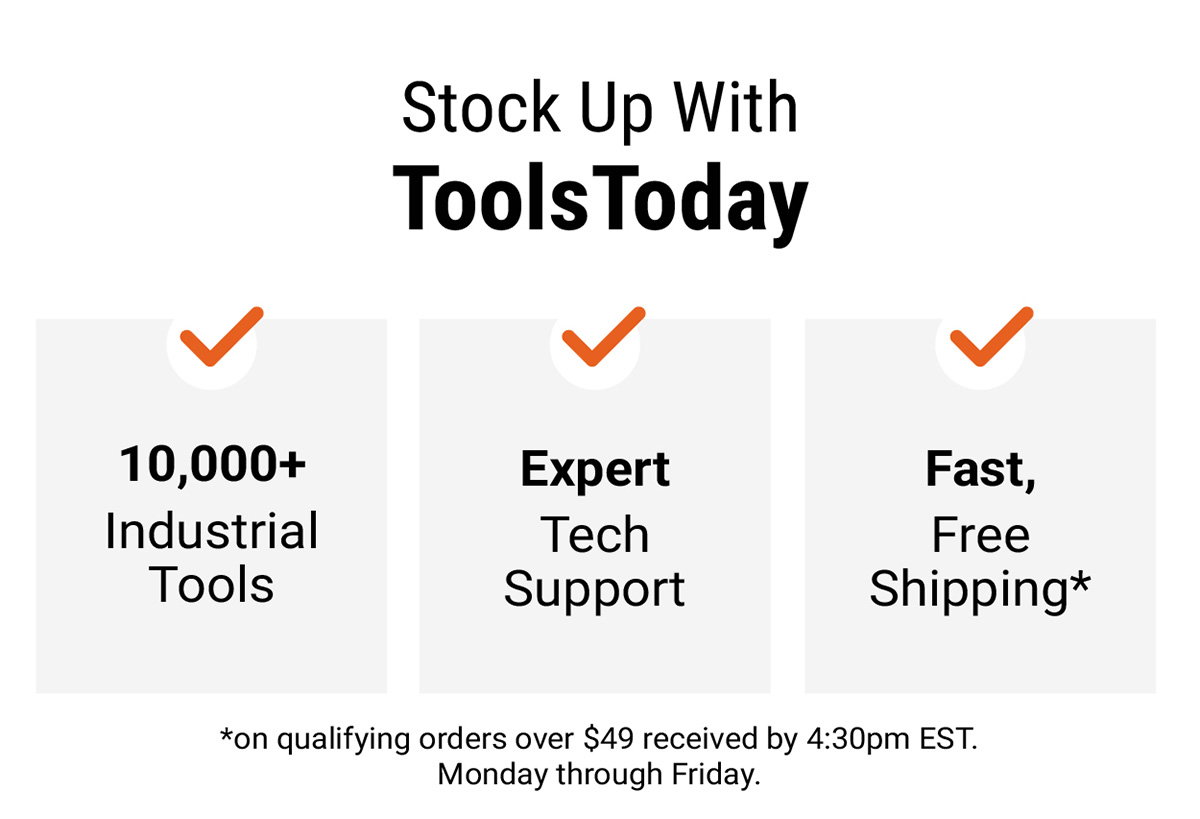 Stock Up With ToolsToday