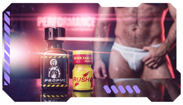 Poppers Wirkstoff Banner