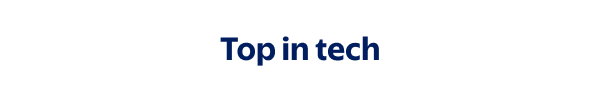 Top in tech