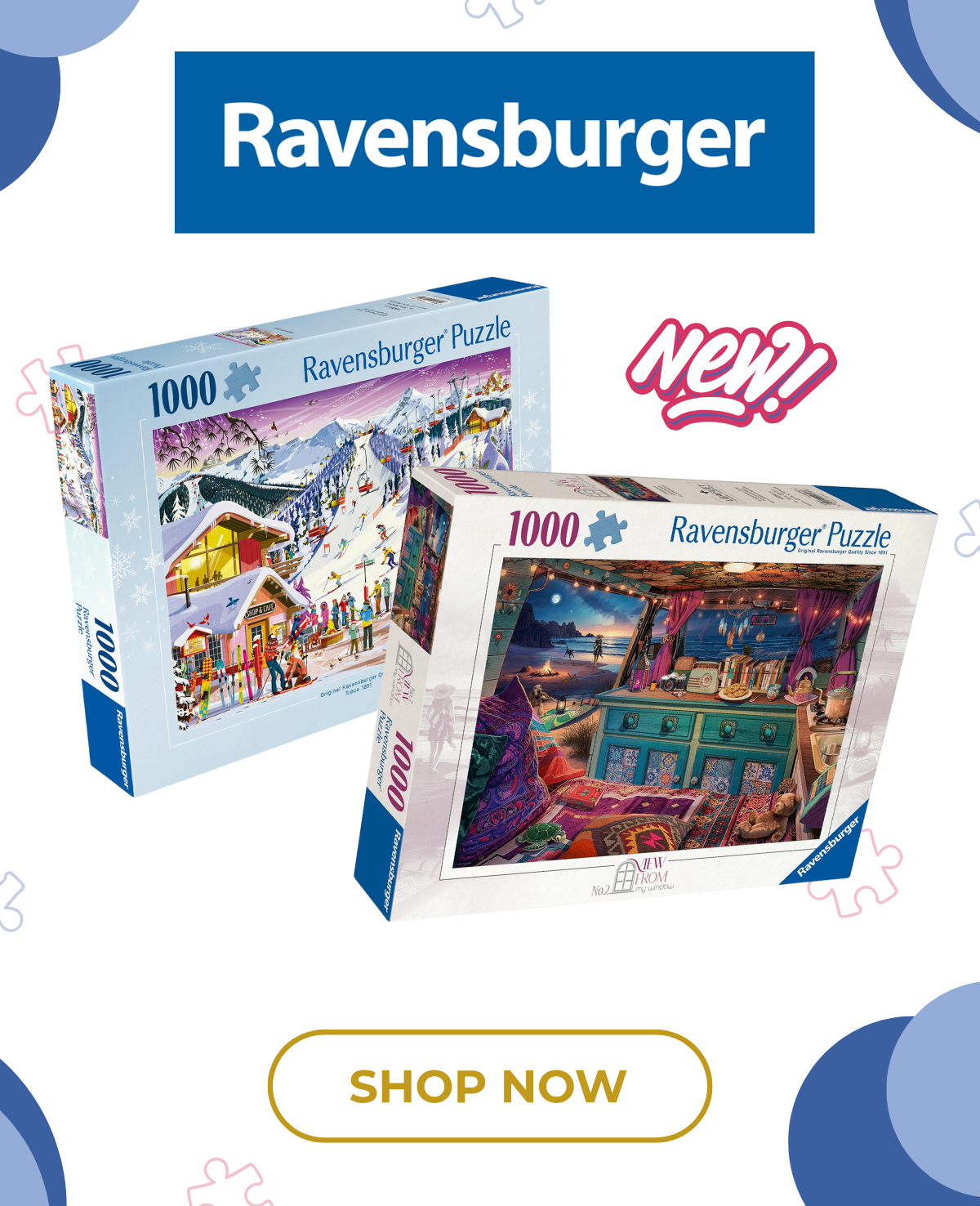 Brand New Ravensburger - Now in stock!