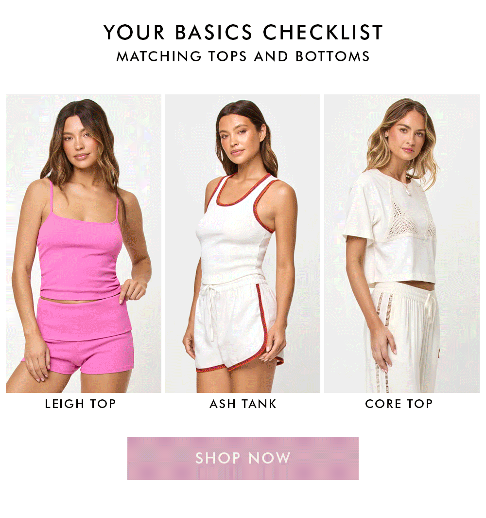 Endlessly wearable - Shop vacation basics