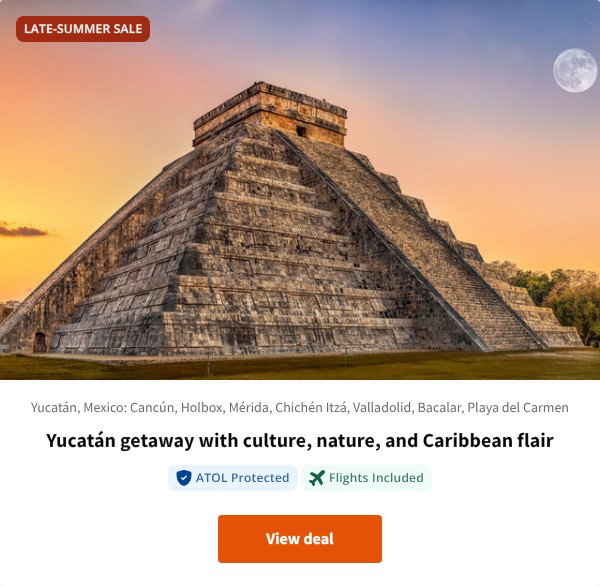 Yucatán getaway with culture, nature, and Caribbean flair