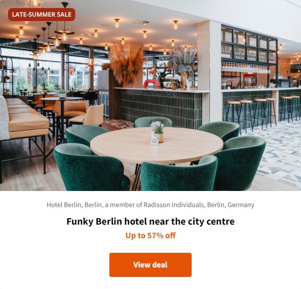 Funky Berlin hotel near the city centre