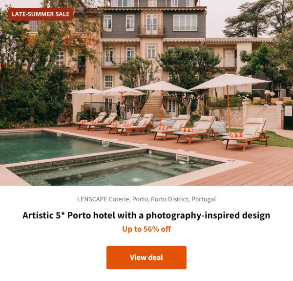 Artistic 5* Porto hotel with a photography-inspired design