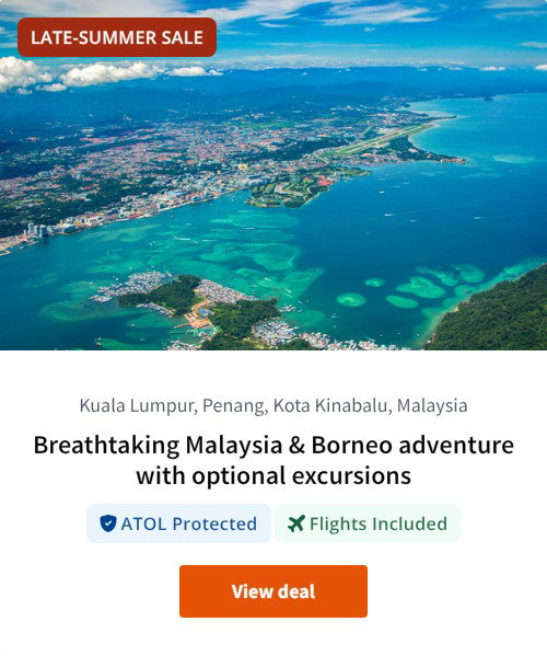 Breathtaking Malaysia &amp; Borneo adventure with optional excursions