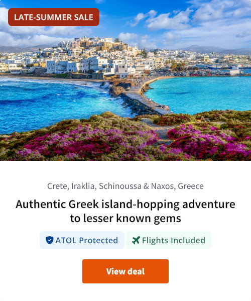 Authentic Greek island-hopping adventure to lesser known gems