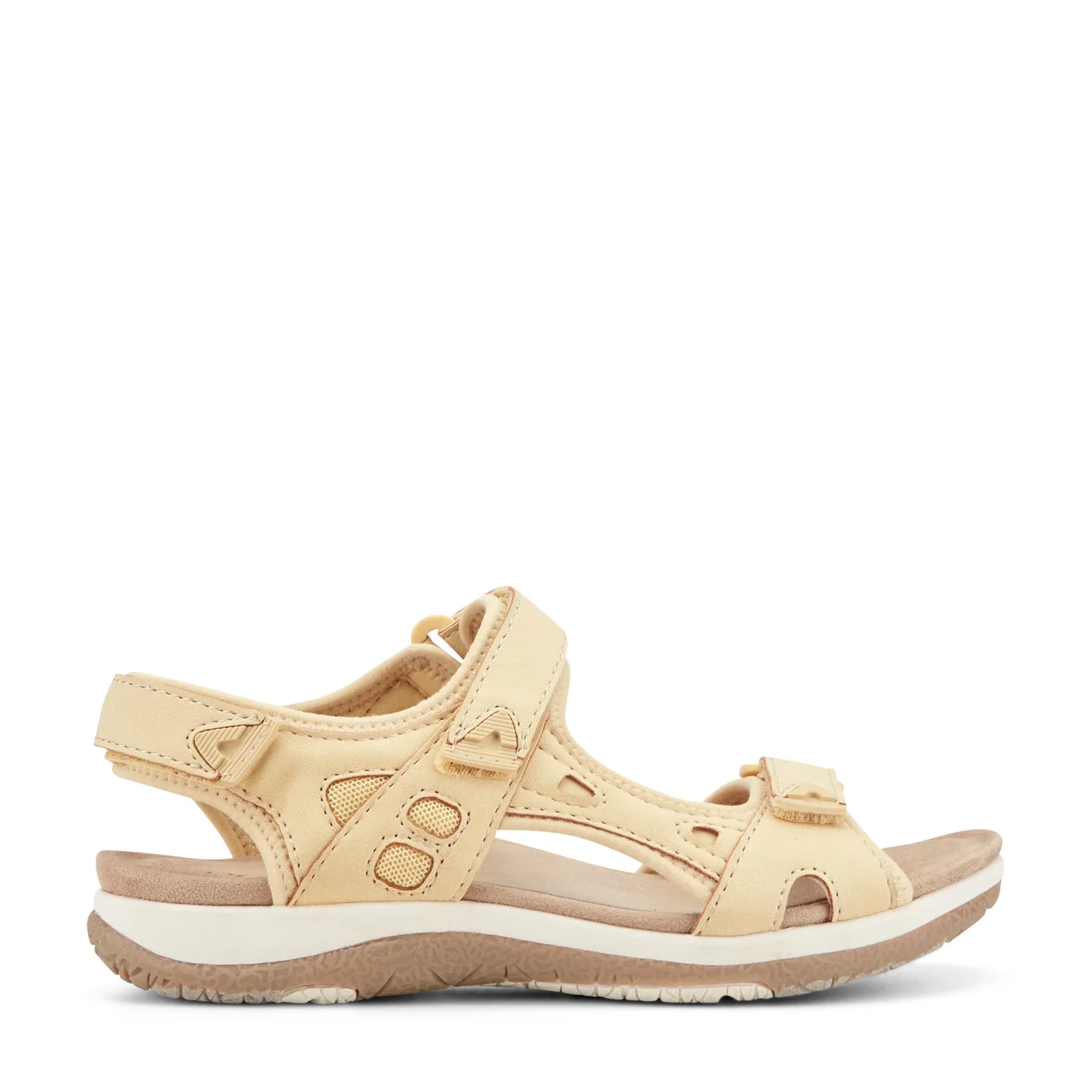 Image of Skylar Round Toe Lightweight Casual Flat Sandals