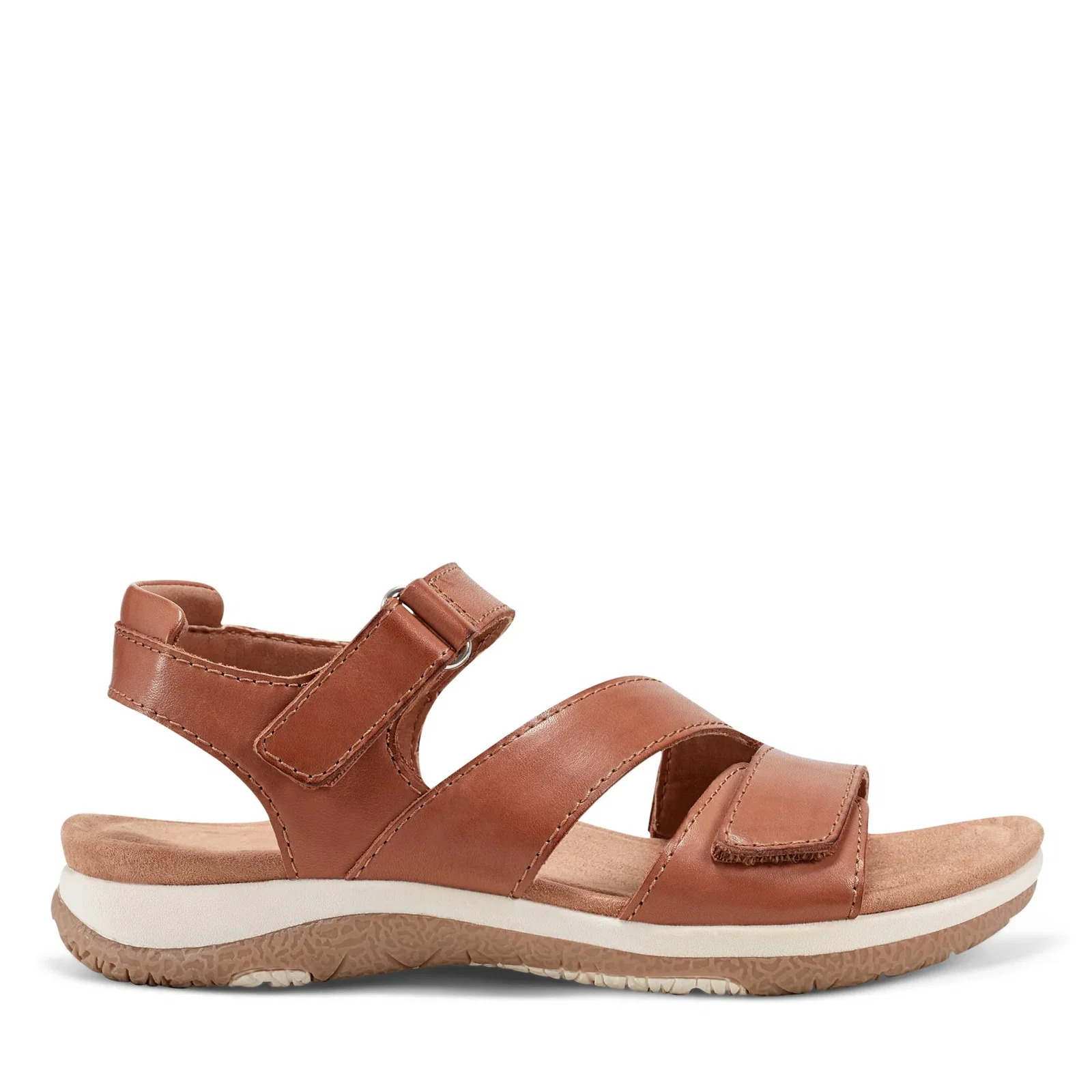 Image of Sureal Leather Strappy Sandals