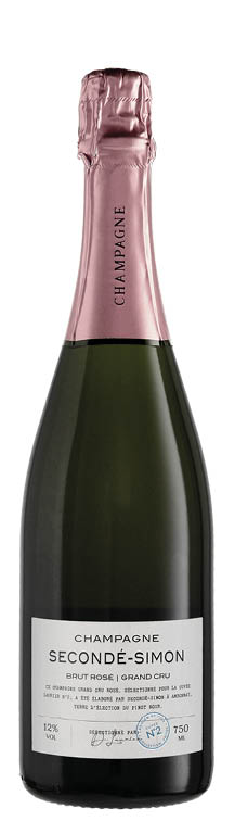 Champagne AOC Grand Cru Ambonnay Brut Rosé Cuvée 2 Secondé Simon 