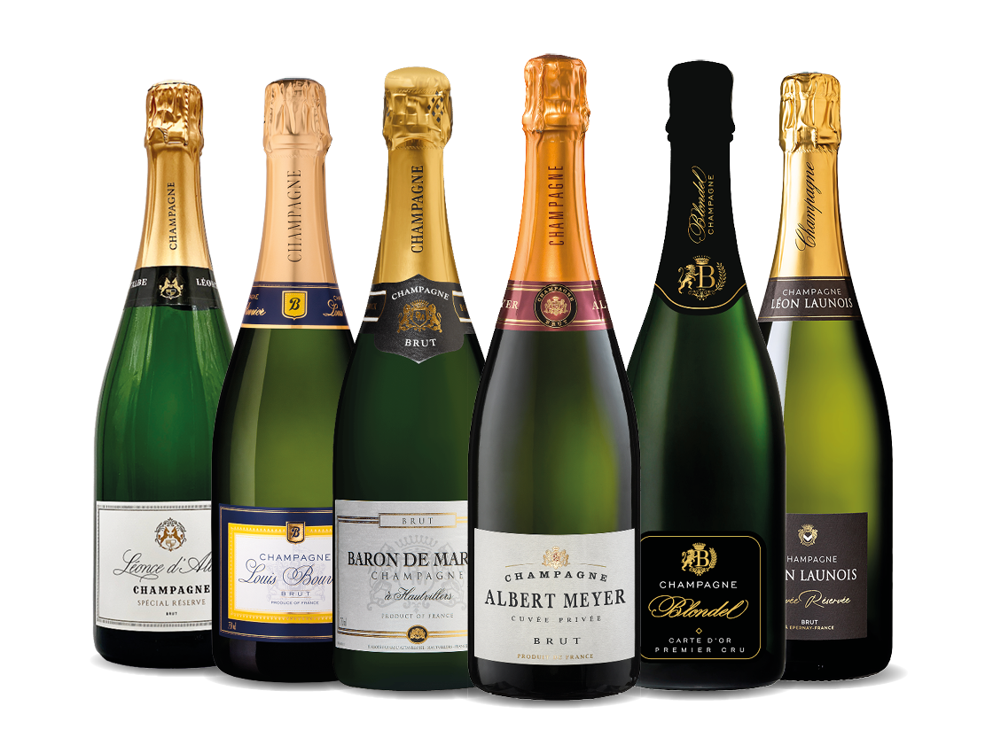 Scopri lo Champagne, 6 bottiglie