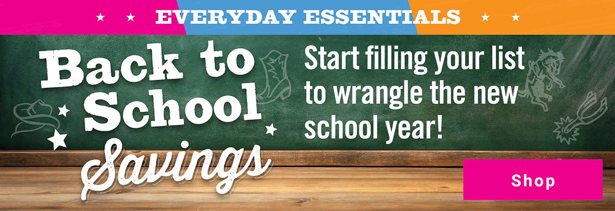 Back to School Savings