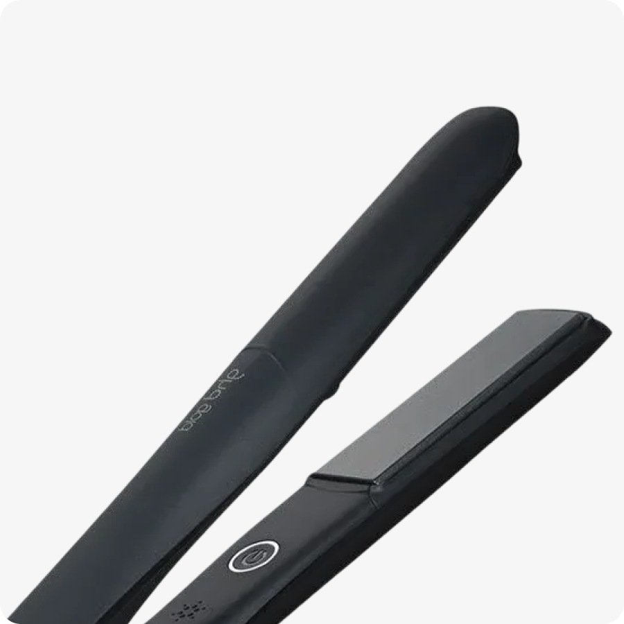 gold professional hair straightener